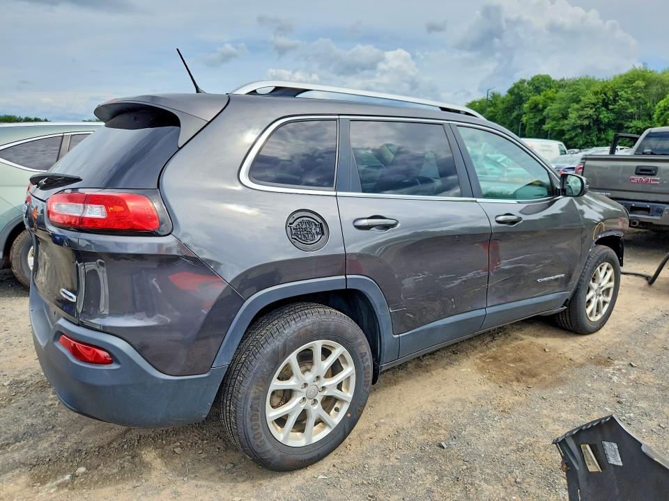 2017 Jeep Cherokee VIN 1C4PJMCB5HW545359 COPART salvage auction — FRONT END, CT - CERT OF TITLE-SALVAGE, sold $475 on 2026-07-23 (photo 3)
