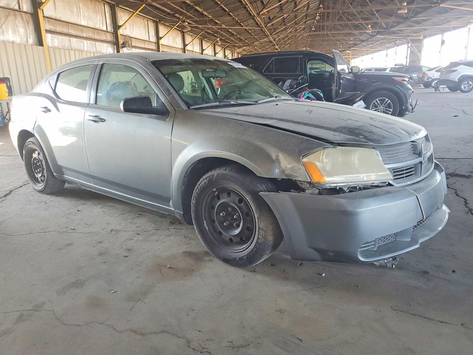 2008 Dodge Avenger VIN 1B3LC46K28N102758 COPART salvage auction — FRONT END, AZ - CERTIFICATE OF TITLE (P), sold $475 on 2026-07-29 (photo 4)