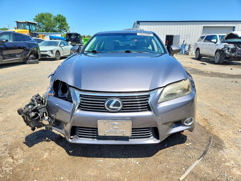 2013 Lexus Gs VIN JTHBE1BL7D5006845 COPART salvage auction — FRONT END, LA - CERT OF TITLE-SALVAGE, sold $35 on 2026-07-23 (photo 5)