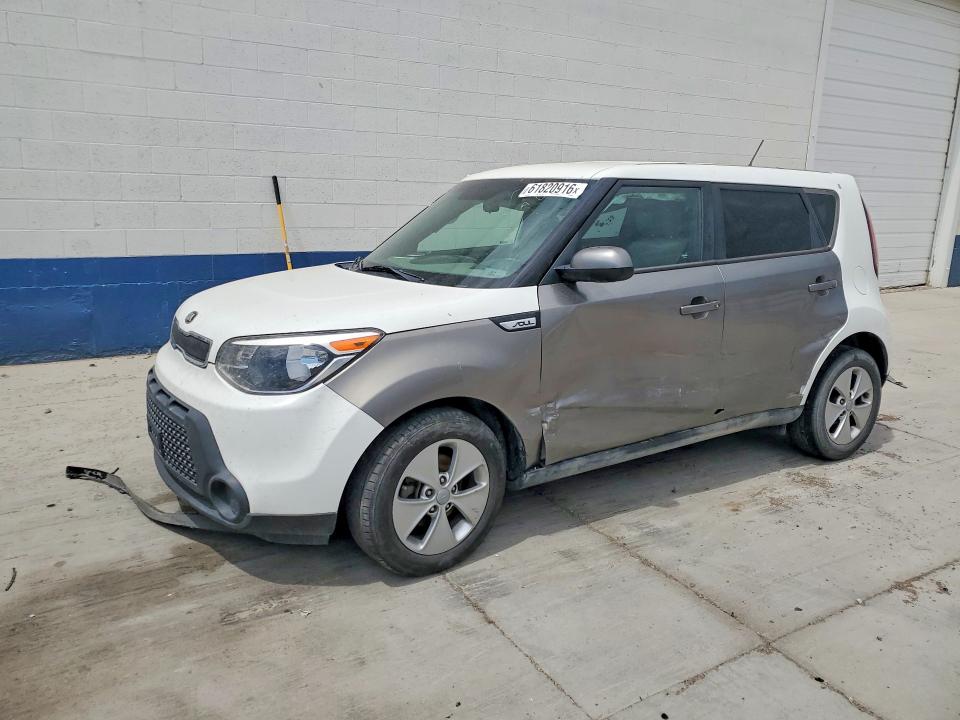 2016 Kia Soul VIN KNDJN2A25G7389091 COPART salvage auction — SIDE, Ut - Salvage Certificate, sold $375 on 2026-08-24 (photo 1)