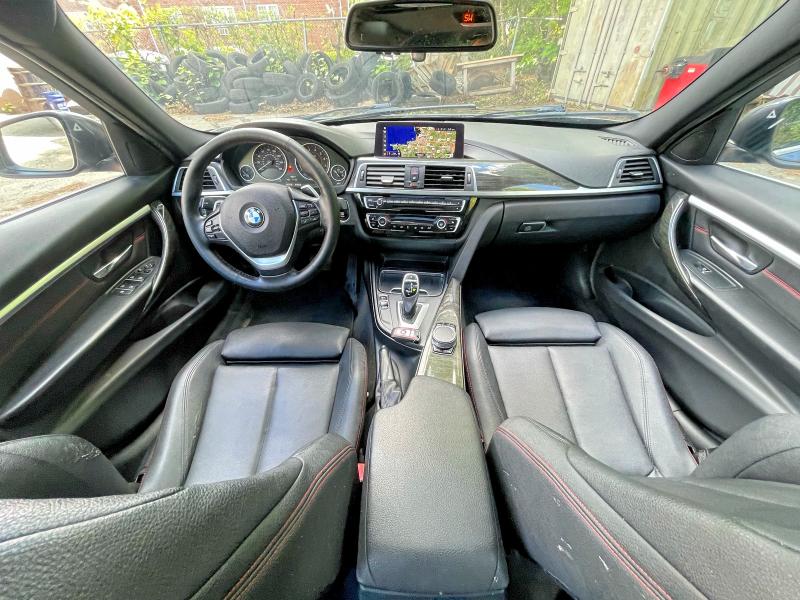 2018 BMW 3er VIN WBA8D9G58JNU71313 COPART salvage auction — NORMAL WEAR, Nh - Certificate Of Title (P), sold $4,200 on 2026-08-03 (photo 9)