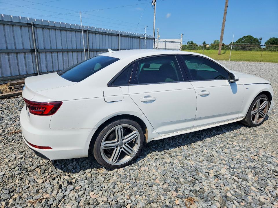 2018 Audi A4 VIN WAUKMAF45JA090414 COPART salvage auction — FRONT END, Ga - Cert Of Title-Rebuilt Flood, sold $2,000 on 2026-07-28 (photo 3)