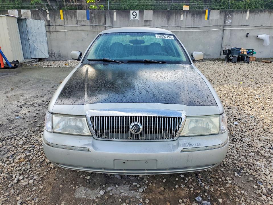 2005 Mercury Grand marquis VIN 2MEFM74W45X639611 COPART salvage auction — REAR END, Fl - Cert Of Title Slvg Rebuildable, sold $475 on 2026-07-31 (photo 5)