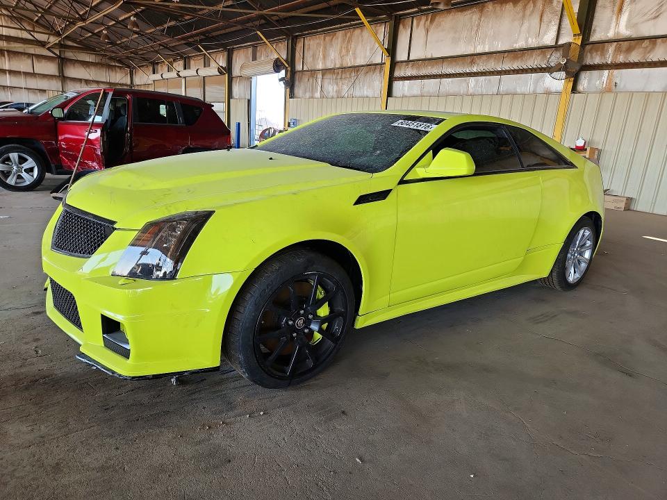 2015 Cadillac Cts-v VIN 1G6DV1EP1F0100215 COPART salvage auction — MECHANICAL, AZ - CERTIFICATE OF TITLE (P), sold $7,600 on 2026-07-27 (photo 1)