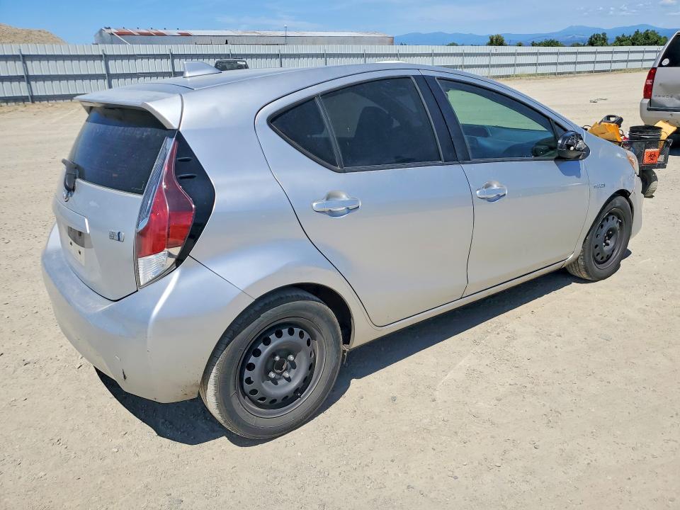 2015 Toyota VIN JTDKDTB36F1586826 COPART salvage auction — FRONT END, Ca - Salvage Certificate, sold $375 on 2026-07-31 (photo 3)