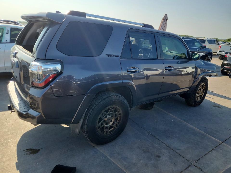 2023 Toyota 4runner VIN JTEEU5JR1M5250002 COPART salvage auction — FRONT END, Tx - Certificate Of Title, sold $13,200 on 2026-08-20 (photo 3)