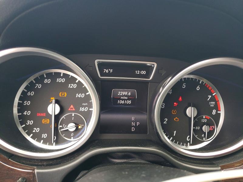 2014 Mercedes-benz Gl-klasse VIN 4JGDF7CE3EA423295 COPART salvage auction — MECHANICAL, Ut - Certificate Of Title, sold $2,800 on 2026-07-24 (photo 9)
