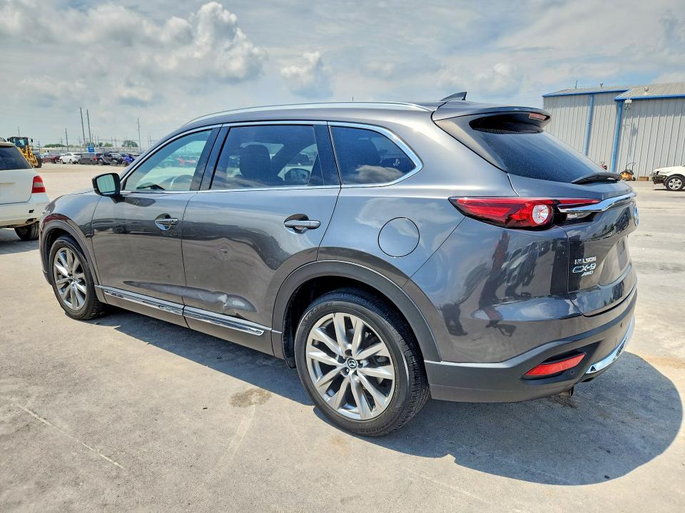 2017 Mazda Cx-9 VIN JM3TCBEY4H0139078 COPART salvage auction — HAIL, Ok - Cert Of Title-Salvage, sold $7,000 on 2026-07-31 (photo 2)