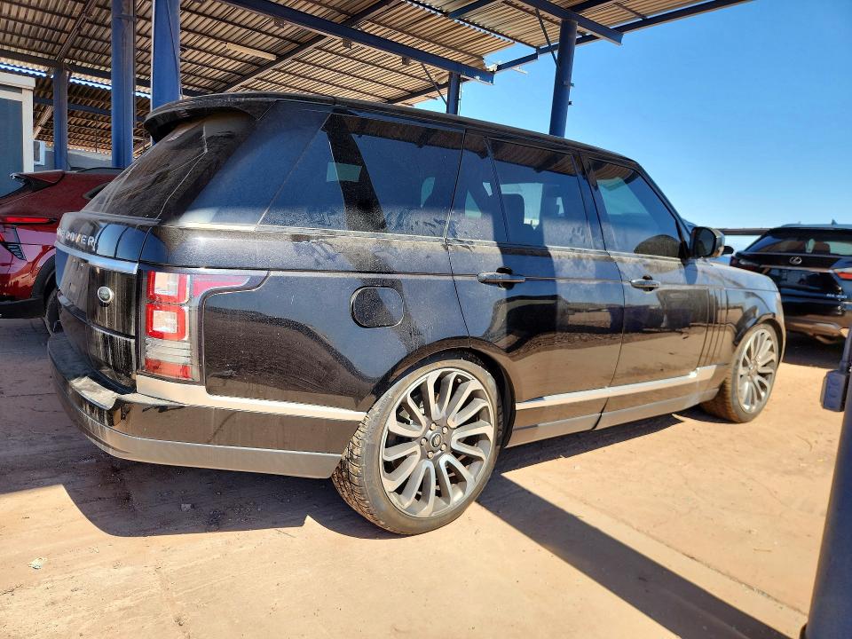 2016 Land rover RANGE ROVER VIN SALGS2EF3GA275067 COPART salvage auction — MECHANICAL, Az - Certificate Of Title, sold $5,300 on 2026-07-09 (photo 3)