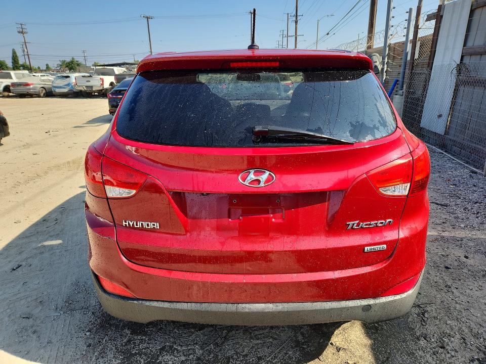2012 Hyundai Tucson VIN KM8JU3AC9CU358158 COPART salvage auction — MINOR DENT/SCRATCHES, Ca - Dis/Dlr/Exp Only Clean Title, sold $1,100 on 2026-07-27 (photo 6)