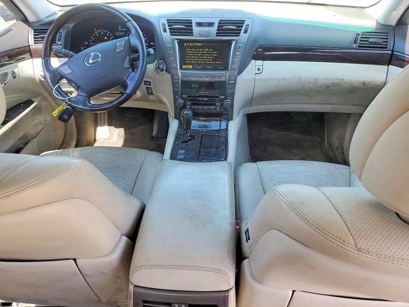 2007 Lexus Ls VIN JTHBL46FX75040410 COPART salvage auction — MINOR DENT/SCRATCHES, CA - DIS/DLR/EXP ONLY CLEAN TITLE, sold $90 on 2026-07-21 (photo 8)