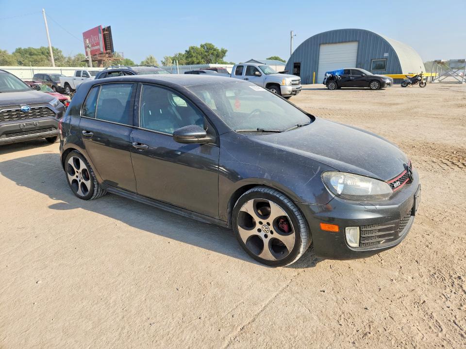 2012 Volkswagen Gti VIN WVWHD7AJXCW145720 COPART salvage auction — ALL OVER, Ks - Certificate Of Title, sold $1,450 on 2026-07-27 (photo 4)
