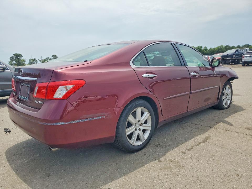 2007 Lexus Es 350 VIN JTHBJ46G672134400 COPART salvage auction — FRONT END, NY - MV-907A SALVAGE CERTIFICATE, sold $1,150 on 2026-07-20 (photo 3)
