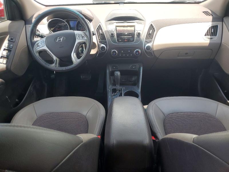 2013 Hyundai Tucson VIN KM8JU3AC6DU689572 COPART salvage auction — REAR END, FL - CERT OF TITLE SLVG REBUILDABLE, sold $2,350 on 2026-07-17 (photo 8)