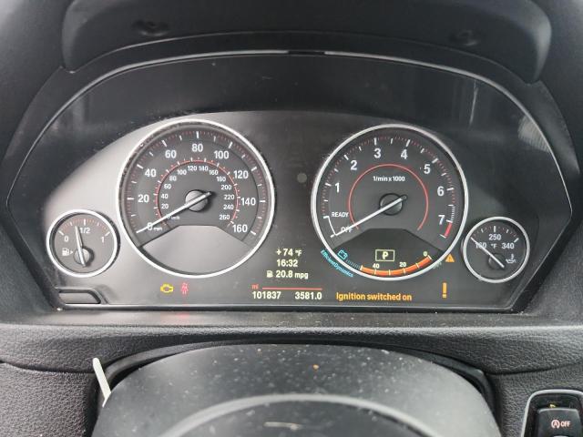 2014 BMW 4er VIN WBA3R1C54EK192631 COPART salvage auction — FRONT END, Fl - Cert Of Title Slvg Rebuildable, sold $3,050 on 2026-08-07 (photo 9)