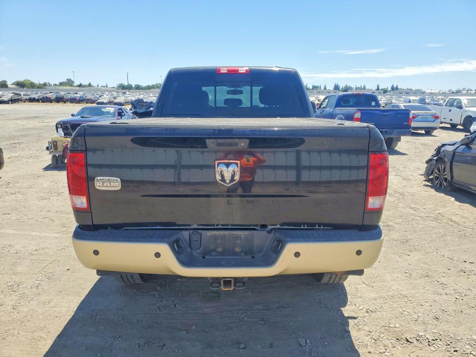 2012 Dodge Ram 2500 VIN 3C6UD5GL5CG134920 COPART salvage auction — VANDALISM, Ca - Salvage Certificate, sold $17,300 on 2026-09-29 (photo 6)