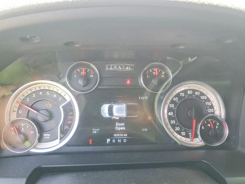 2013 Ram 1500 VIN 1C6RR7GTXDS705976 COPART salvage auction — MINOR DENT/SCRATCHES, In - Certificate Of Title, sold $1,450 on 2026-07-31 (photo 9)