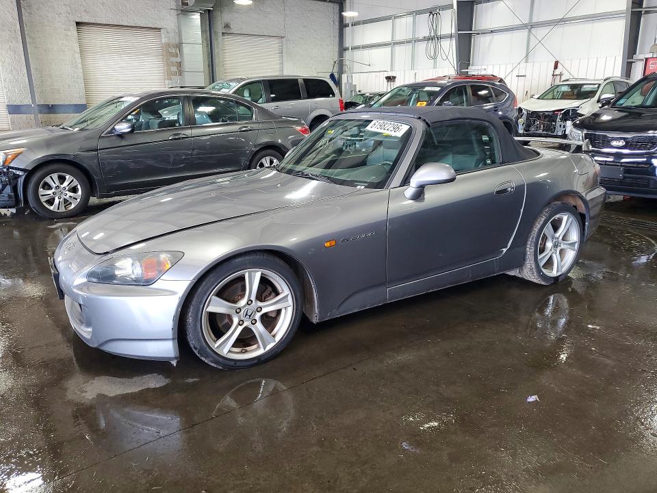2008 Honda S2000 VIN JHMAP21408S001984 COPART salvage auction — FRONT END, Mn - Cert Of Title-Salvage, sold $11,400 on 2026-08-27 (photo 1)