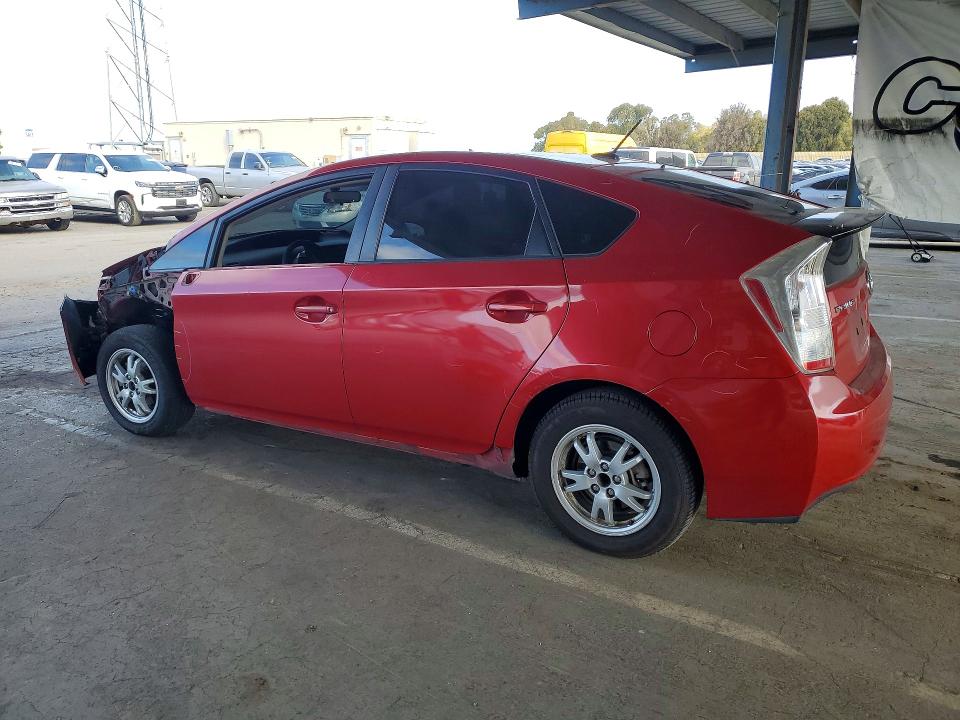 2011 Toyota Prius VIN JTDKN3DU9B0279797 COPART salvage auction — FRONT END, Ca - Salvage Certificate, sold $625 on 2026-07-07 (photo 2)