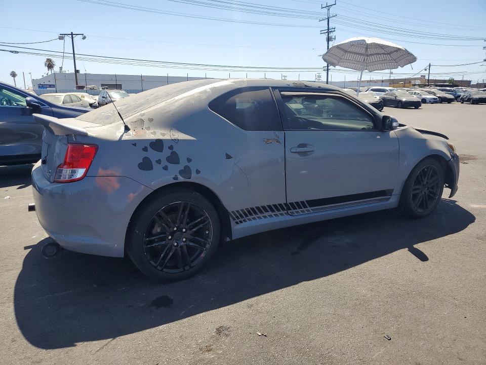 2011 Scion Tc VIN JTKJF5C77B3022502 COPART salvage auction — FRONT END, Ca - Cert Of Title-Salvaged, sold $250 on 2026-07-22 (photo 3)