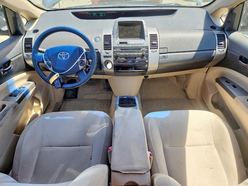 2005 Toyota Prius VIN JTDKB20U753082509 COPART salvage auction — REAR END, Ca - Salvage Certificate, sold $450 on 2026-07-28 (photo 8)