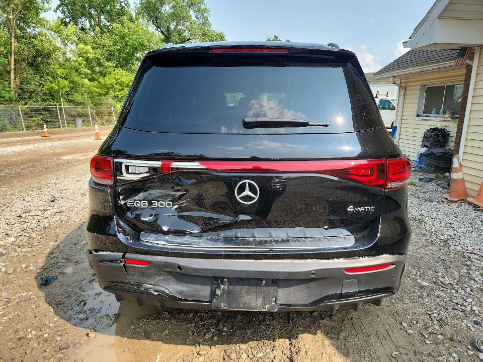 2022 Mercedes-benz Eqb VIN W1N9M0KB3NN007702 COPART salvage auction — REAR END, OH - CERT OF TITLE-SALVAGE, sold $125 on 2026-07-29 (photo 6)