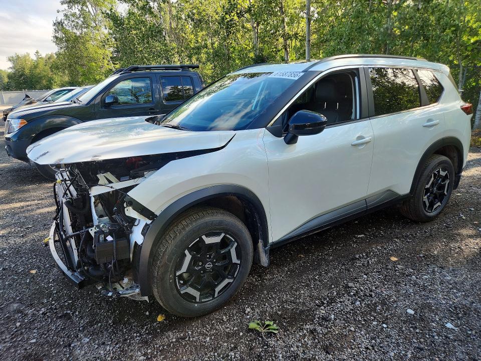 2025 Nissan Rogue VIN JN8BT3BB9SW431277 — COPART salvage auction photo