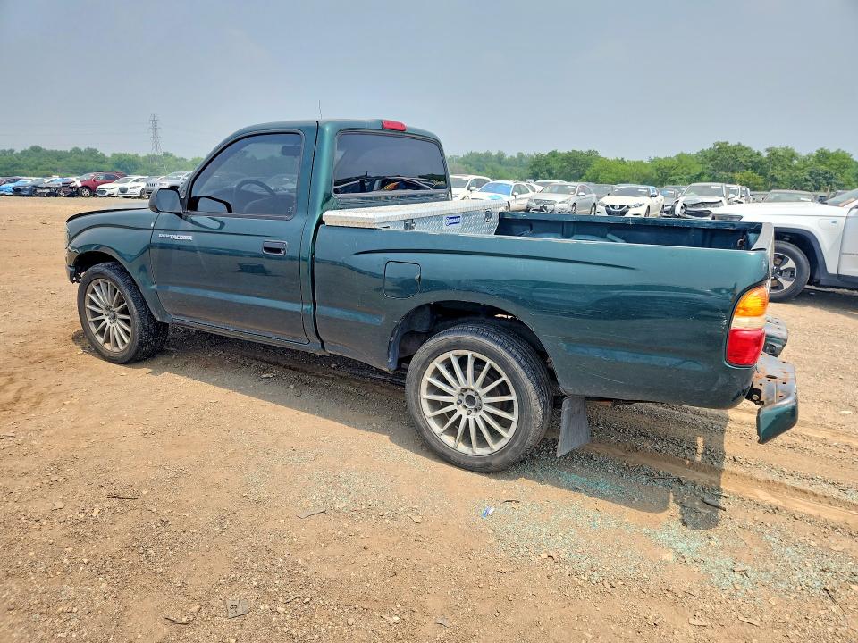 2001 Toyota Tacoma VIN 5TENL42N91Z879352 COPART salvage auction — FRONT END, Il - Certificate Of Title, sold $1,700 on 2026-07-22 (photo 2)
