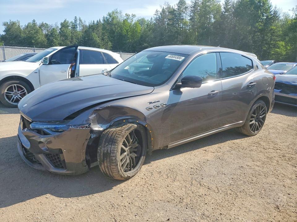 2022 Maserati Levante VIN ZN661YUM5NX386382 COPART salvage auction — FRONT END, On - Permit No Brand - Unfit, sold $3,550 on 2026-07-30 (photo 1)