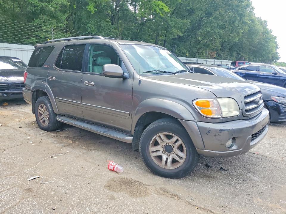 2004 Toyota Sequoia VIN 5TDBT48A54S216529 COPART salvage auction — FRONT END, TN - SALVAGE CERTIFICATE, sold $950 on 2026-07-28 (photo 4)