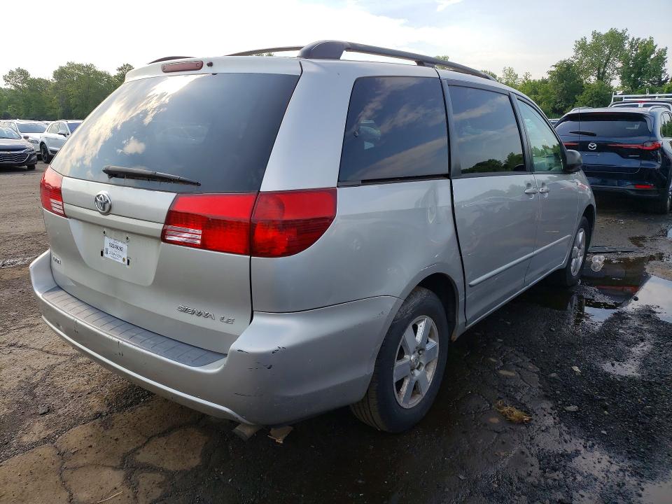 2004 Toyota Sienna VIN 5TDZA23C54S127061 COPART salvage auction — SIDE, Ct - Cert Of Title-Salvage, sold $825 on 2026-07-07 (photo 3)