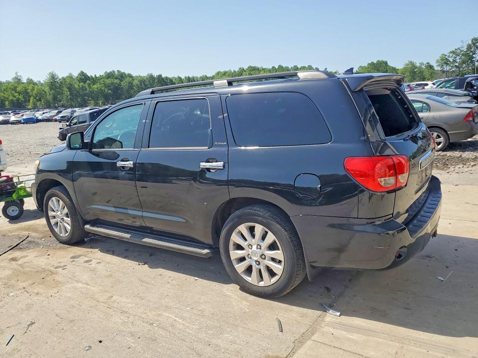 2016 Toyota Sequoia VIN 5TDDY5G1XGS145222 COPART salvage auction — VANDALISM, Pa - Certificate Of Salvage, sold $2,100 on 2026-07-29 (photo 2)