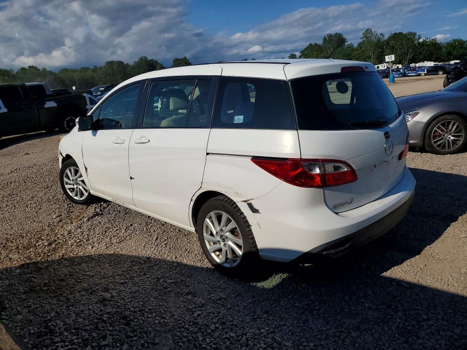 2015 Mazda 5 VIN JM1CW2BL3F0190609 COPART salvage auction — FRONT END, Ny - Mv-907A Salvage Certificate, sold $1,550 on 2026-07-13 (photo 2)