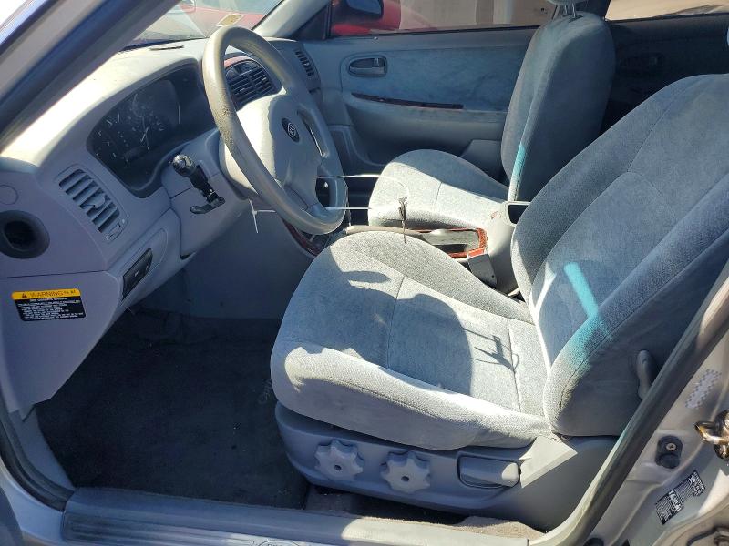 2006 Kia Optima VIN KNAGD128265442248 COPART salvage auction — FRONT END, Ca - Salvage Certificate, sold $300 on 2026-07-27 (photo 7)