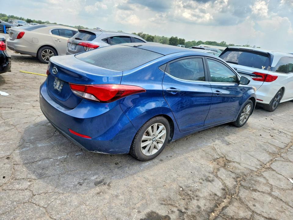 2015 Hyundai VIN KMHDH4AE6FU225967 COPART salvage auction — FRONT END, Ga - Cert Of Title-Salvage, sold $1,000 on 2026-07-24 (photo 3)