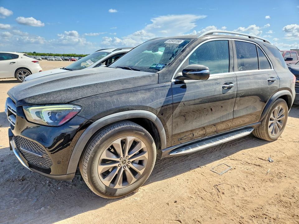 2021 Mercedes-benz Gle class VIN 4JGFB4JBXMA304394 COPART salvage auction — FRONT END, Tx - Certificate Of Title, sold $15,500 on 2026-07-30 (photo 1)
