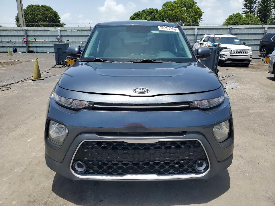 2020 Kia Soul VIN KNDJ23AU8L7010613 COPART salvage auction — FRONT END, Fl - Certificate Of Title, sold $2,600 on 2026-07-29 (photo 5)