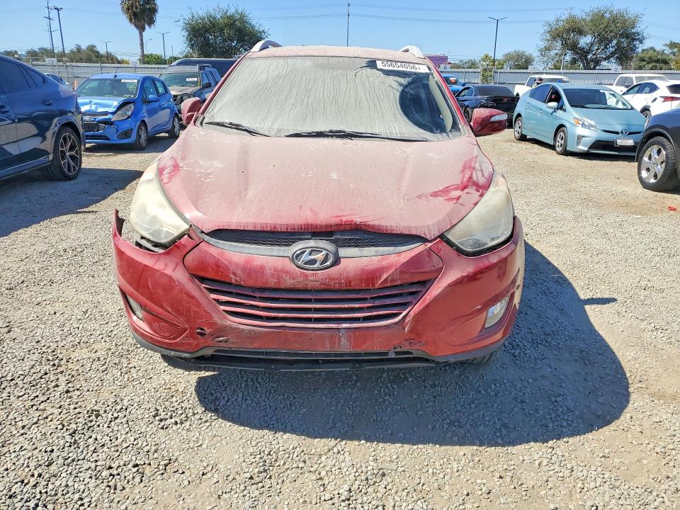 2013 Hyundai Tucson VIN KM8JU3AC5DU579659 COPART salvage auction — FRONT END, Ca - Lien Papers-Clean Or Ac, sold $1,100 on 2026-07-17 (photo 5)