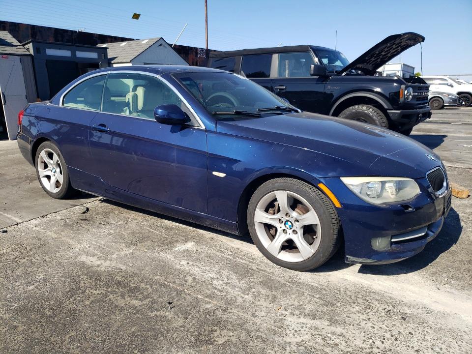 2011 BMW 3 series VIN WBADX7C58BE261070 COPART salvage auction — FRONT END, Ca - Dis/Dlr/Exp Only Clean Title, sold $1,150 on 2026-07-24 (photo 4)