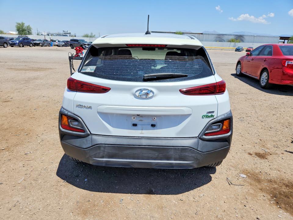 2019 Hyundai Kona VIN KM8K1CAA1KU262504 COPART salvage auction — MINOR DENT/SCRATCHES, Az - Cert Of Title - Salvage, sold $800 on 2026-07-17 (photo 6)