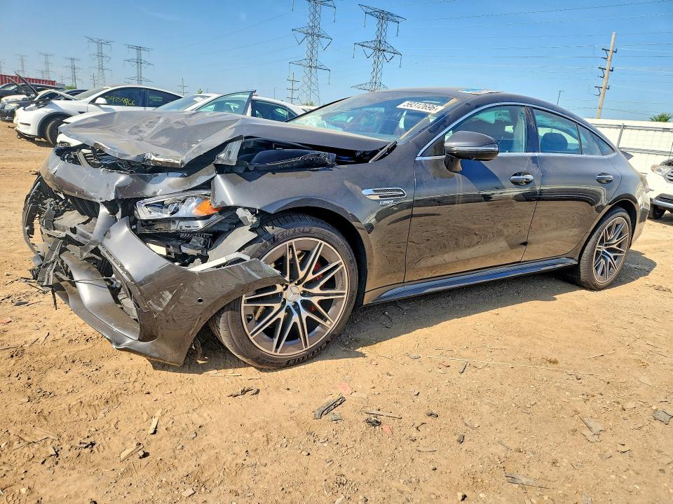 2022 Mercedes-benz AMG GT VIN W1K7X6BB7NA048971 COPART salvage auction — FRONT END, Il - Salvage Certificate, sold $700 on 2026-07-28 (photo 1)