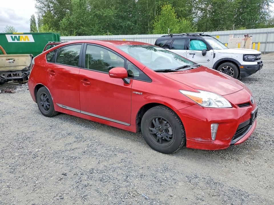 2012 Toyota Prius VIN JTDKN3DU5C5437332 COPART salvage auction — SIDE, WA - BILL OF SALE, sold $60 on 2026-07-27 (photo 4)