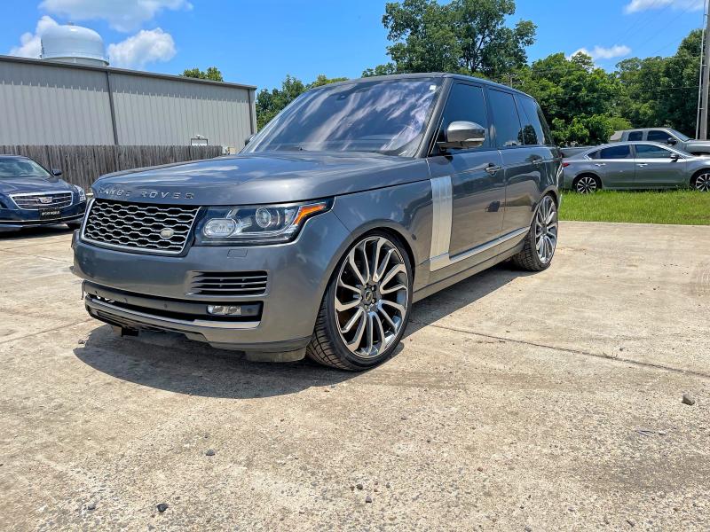 2016 Land rover RANGE ROVER VIN SALGS2EF9GA267801 COPART salvage auction — FRONT END, Ar - Certificate Of Title (P), sold $4,350 on 2026-07-20 (photo 2)