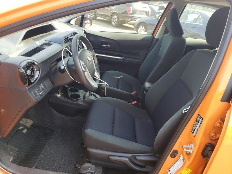 2015 Toyota Prius c VIN JTDKDTB35F1114049 COPART salvage auction — FRONT END, CT - CERT OF TITLE-SALVAGE, sold $2,000 on 2026-07-17 (photo 7)