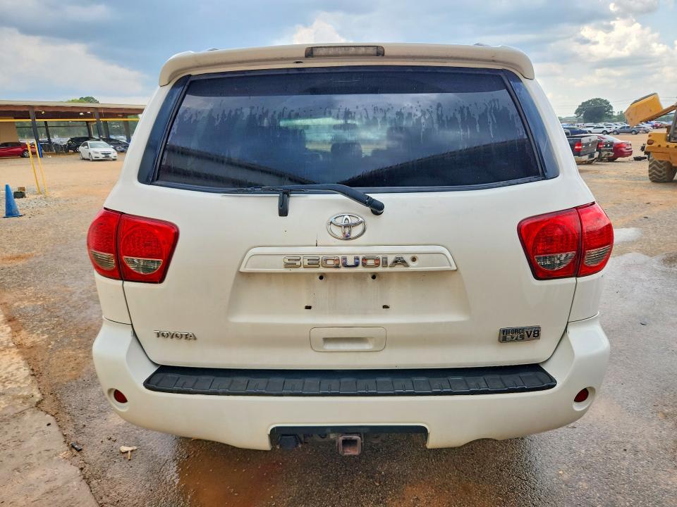 2008 Toyota Sequoia VIN 5TDZY64A28S003643 COPART salvage auction — MINOR DENT/SCRATCHES, AL - CERTIFICATE OF TITLE, sold $125 on 2026-07-28 (photo 6)