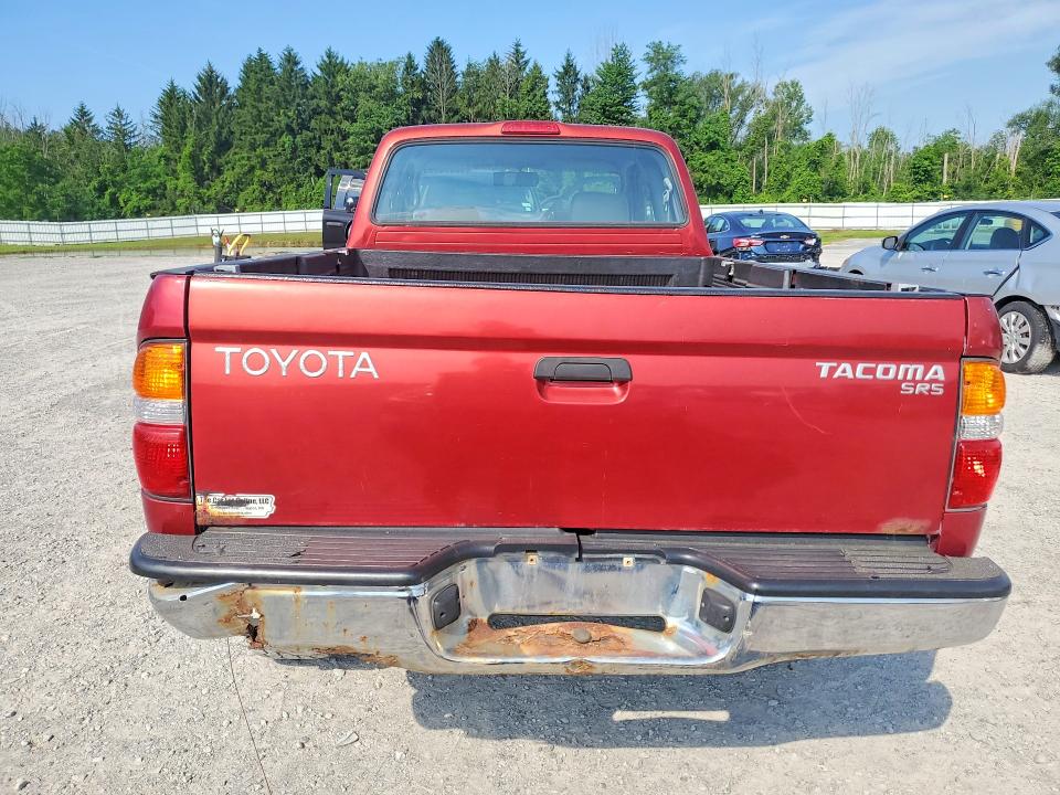 2002 Toyota Tacoma VIN 5TEWM72N32Z094118 COPART salvage auction — NORMAL WEAR, NY - CERTIFICATE OF TITLE (P), sold $2,050 on 2026-07-20 (photo 6)