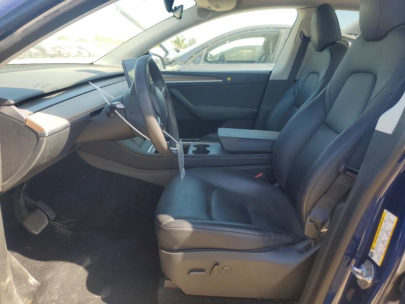 2023 Tesla Model y VIN 7SAYGDEEXPF742110 COPART salvage auction — REAR END, Ca - Salvage Certificate, sold $8,900 on 2026-07-16 (photo 7)