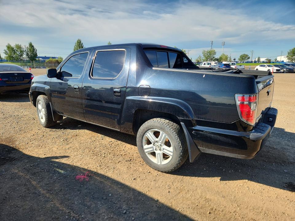 2013 Honda Ridgeline VIN 5FPYK1F57DB502007 COPART salvage auction — SIDE, Ab - Bos - Salvage, sold $1,100 on 2026-07-28 (photo 2)