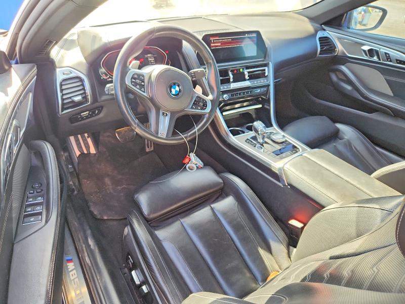 2019 BMW M8 VIN WBAFY4C57KBX39274 COPART salvage auction — UNDERCARRIAGE, Tx - Dis/Dlr/Exp Only Clean Title (P), sold $18,800 on 2026-07-31 (photo 8)