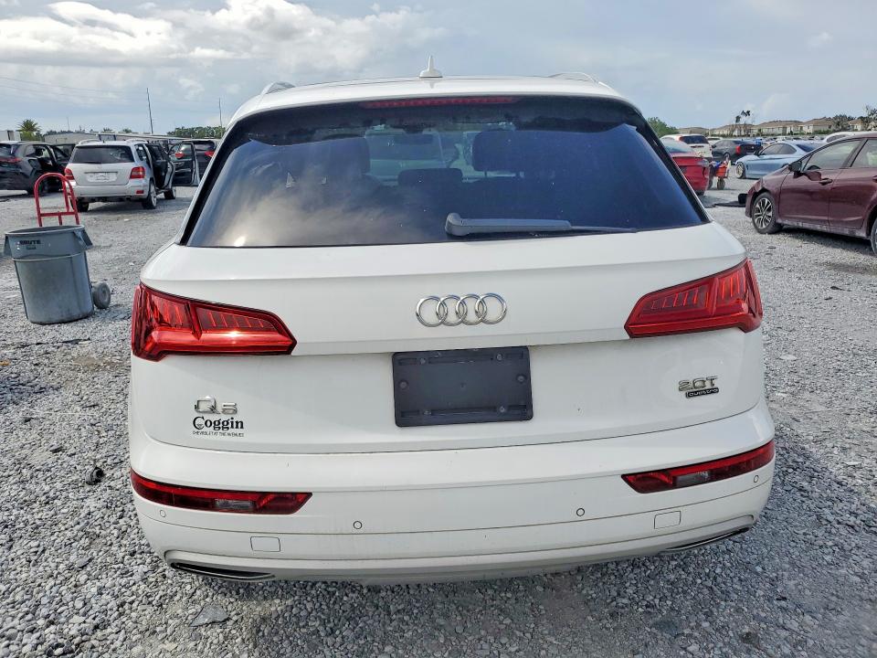 2018 Audi Q5 VIN WA1BNAFY0J2011741 COPART salvage auction — FRONT END, Fl - Certificate Of Title (P), sold $5,300 on 2026-07-15 (photo 6)